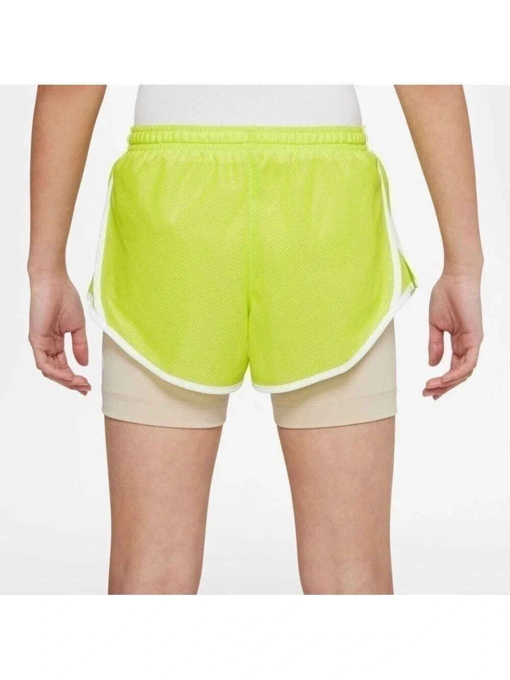 NIKE Girls' Dri-Fit Tempo 2-In-1 Training Shorts